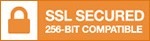 SSL Secured. 256-Bit Compatible